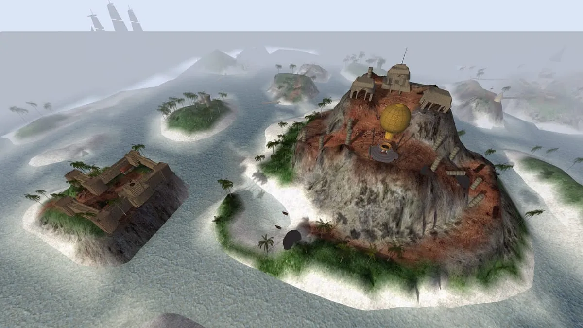 Mysterious Mountain Banner