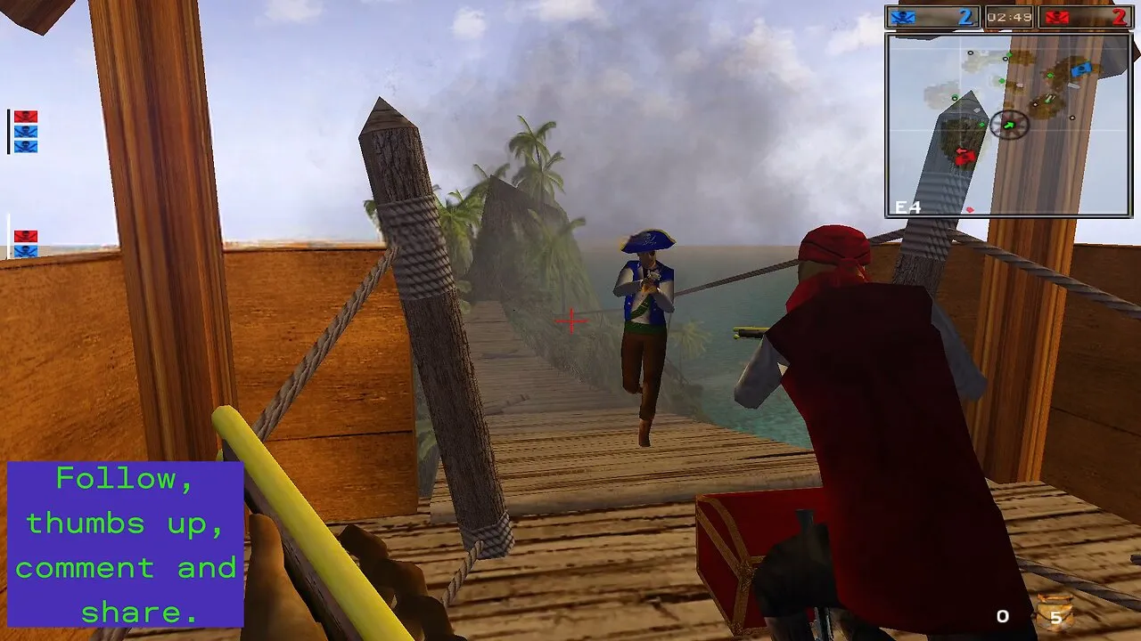 Battlefield Pirates： The Ultimate Skeleton vs. Human Showdown on Paradise Island!