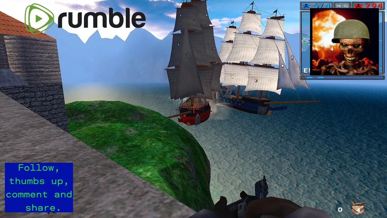 Battlefield 1942 ⧸Battlefield Pirates： BFP Two Forts - Island Fort Slugfest