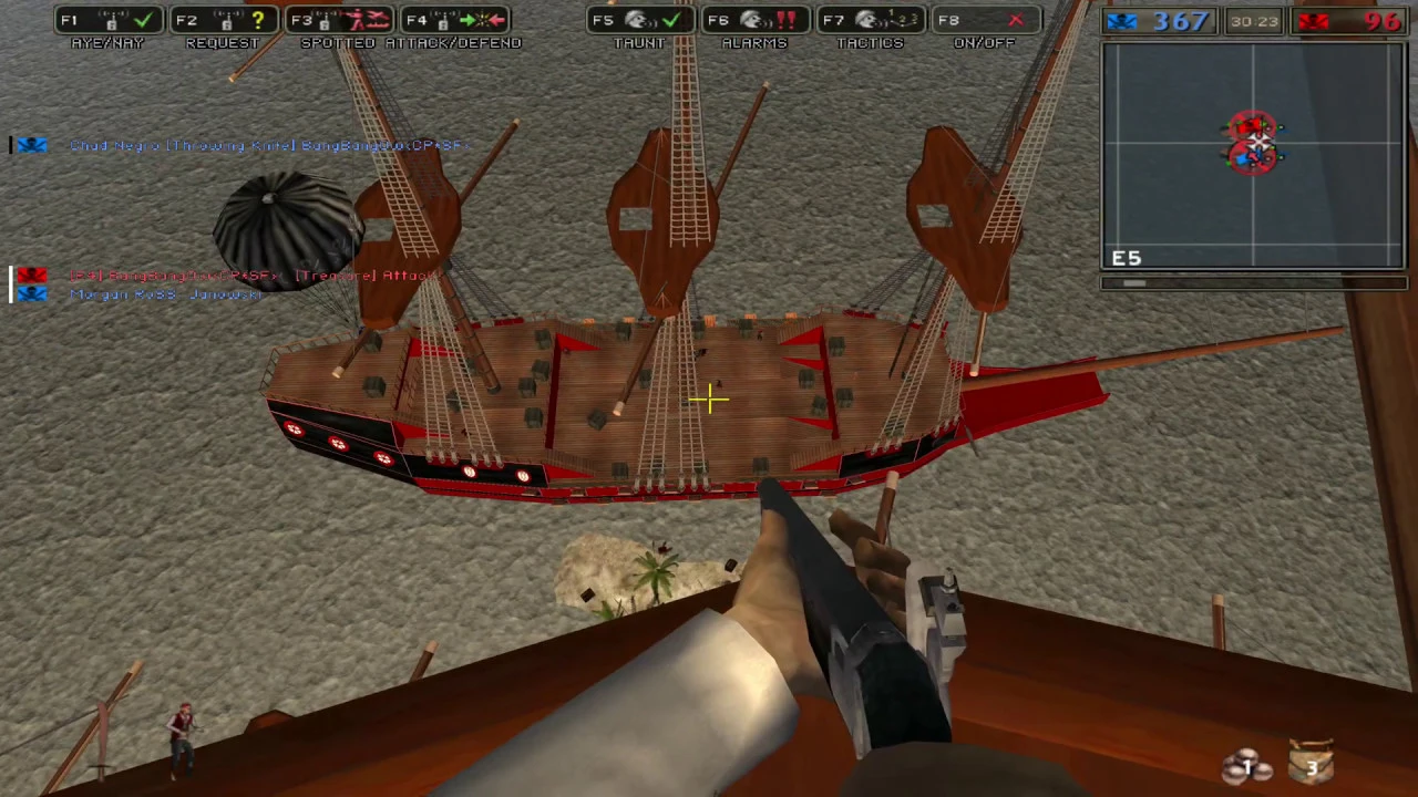 battlefield Pirates event ：) part 3 in 4k 50 fps this was the last round.