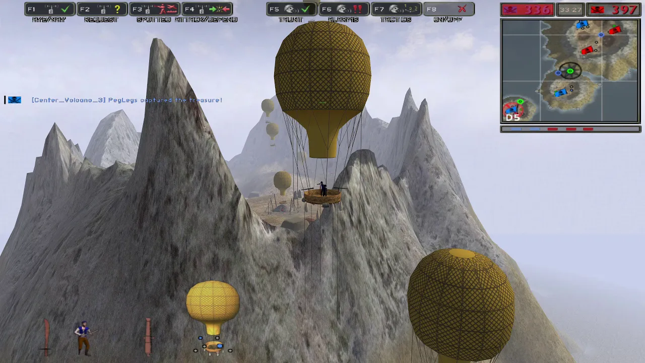 battlefield Pirates event ：) part 1 in 4k 50 fps