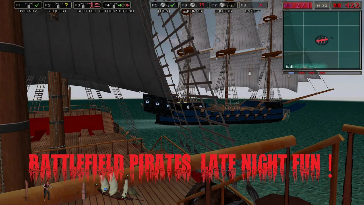 Battlefield Pirates  late night fun !