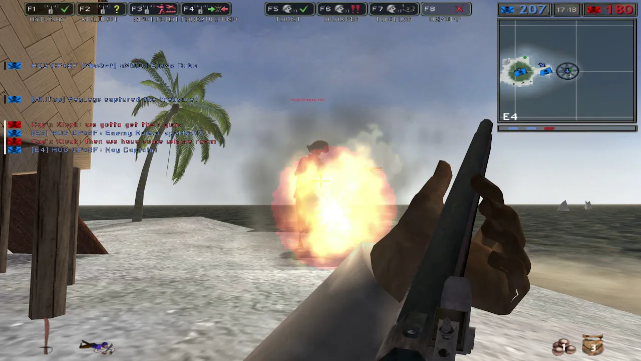 The last of the Battlefield   Pirate   videos on  pirate Islands