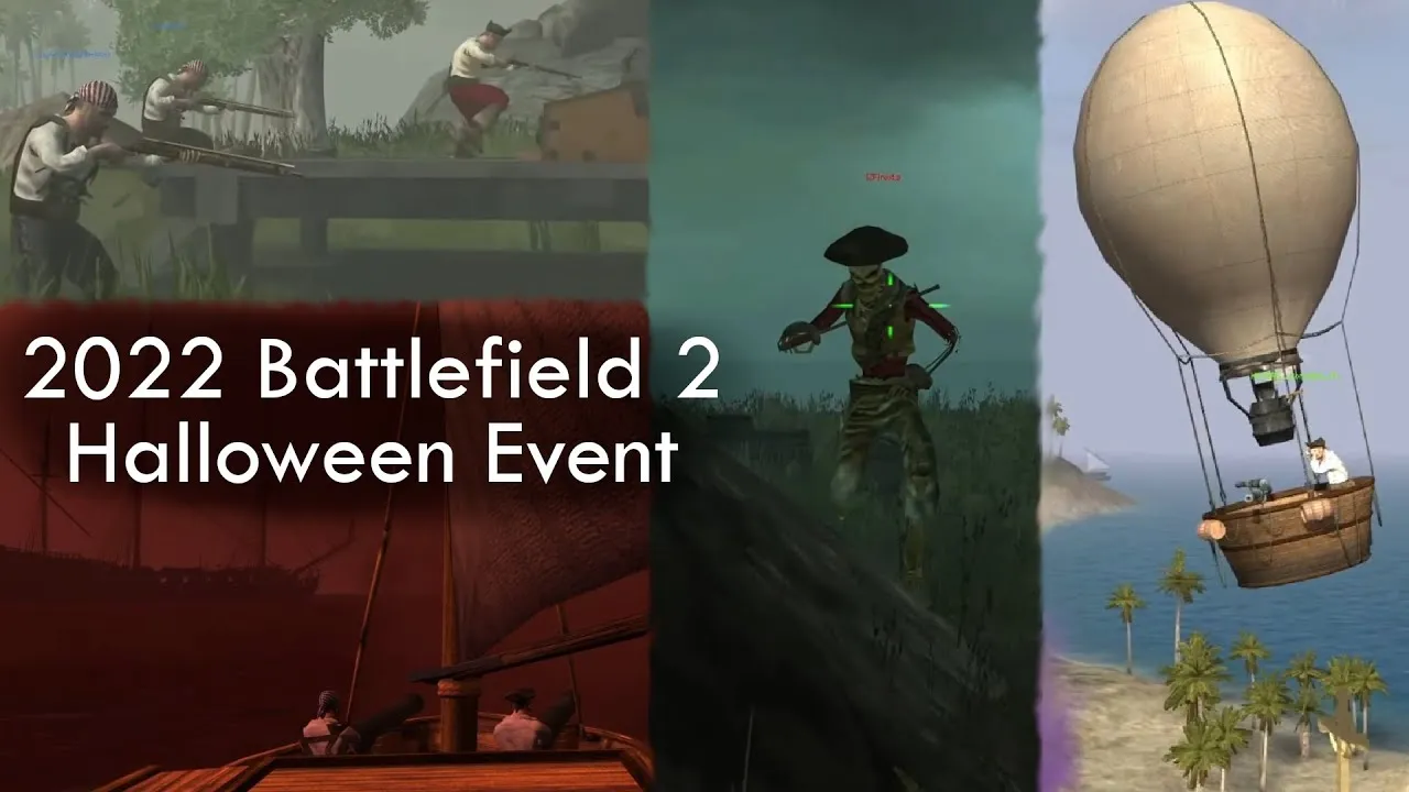 2022 Battlefield 2 Halloween Event in Pirates Mod!