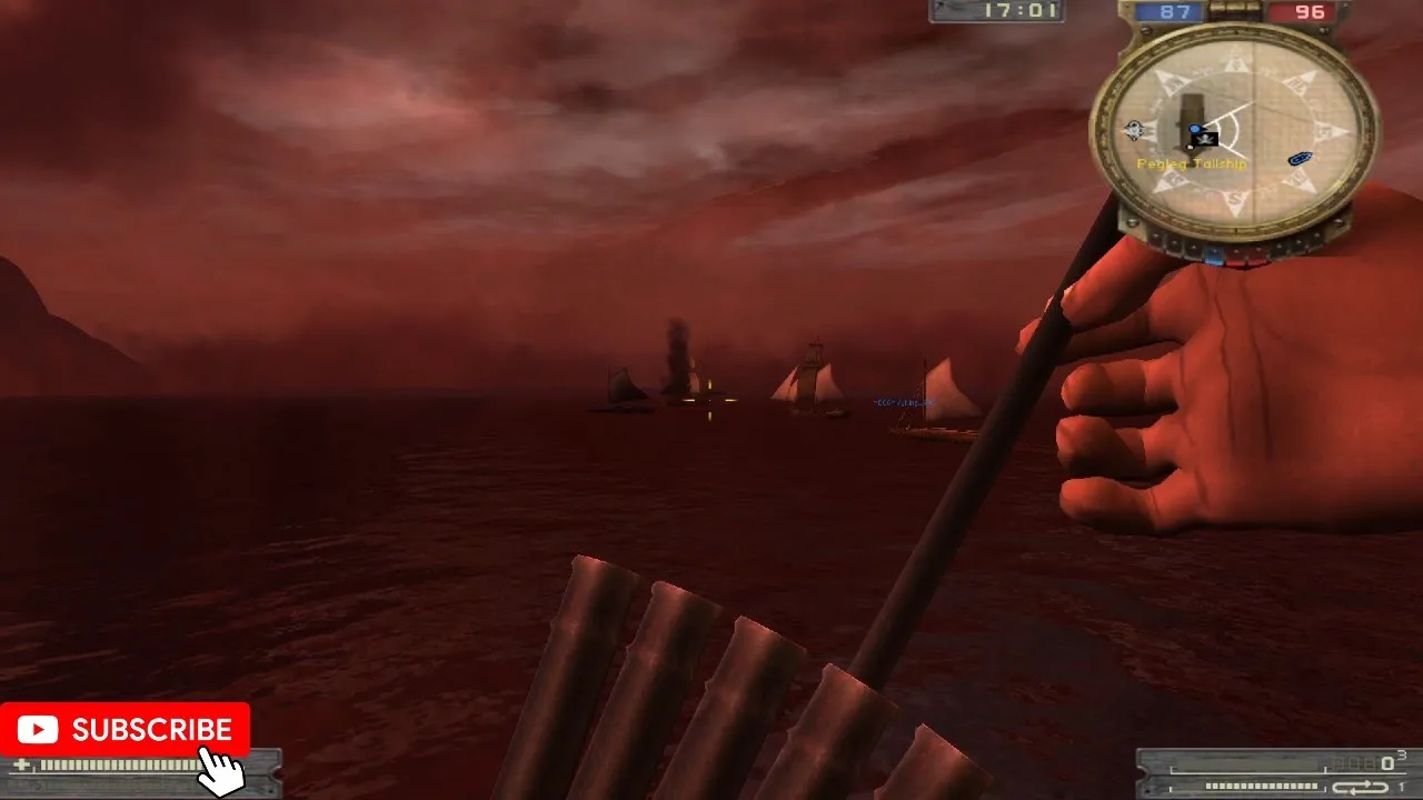 Reddish Fog Ambush: 'Sailor's Warning' Naval Battle in Battlefield Pirates 2