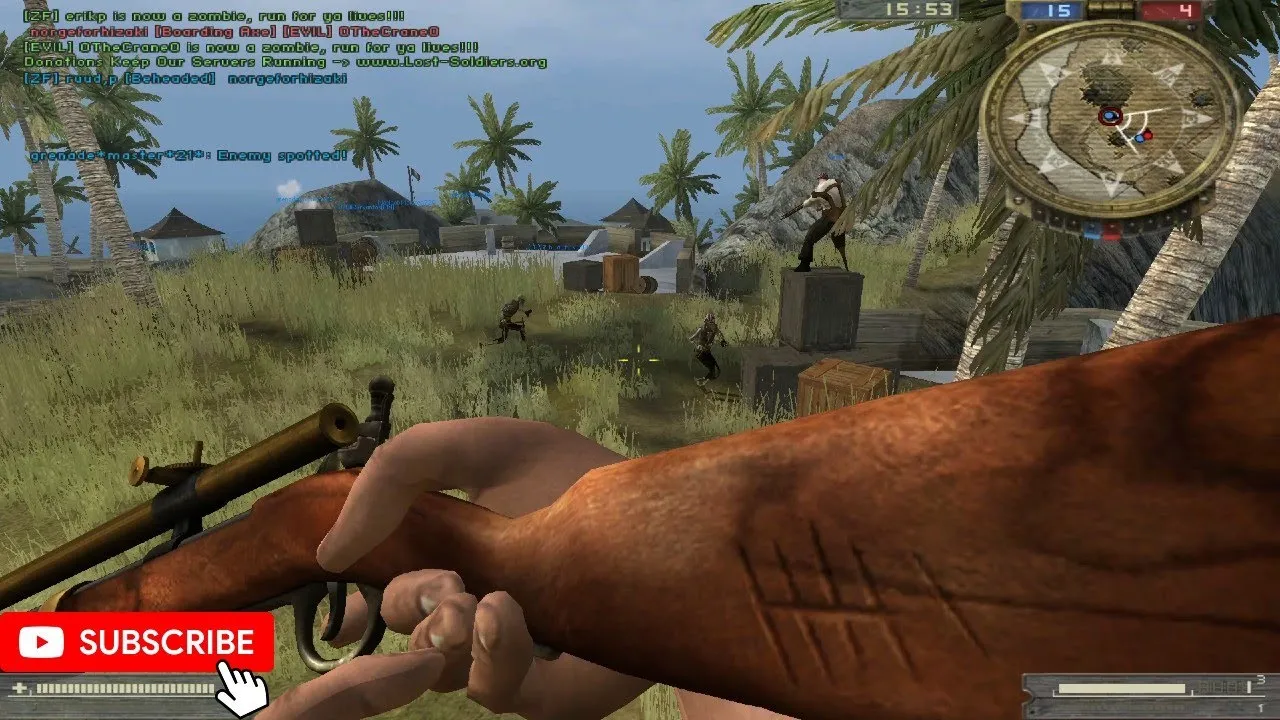 Frylar Zombie Hunt: Nighttime Terror in Battlefield Pirates 2